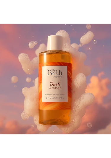 The Bath Factory Nemlendirici Ve Besleyici Dark Amber Duş Jeli 400 ML