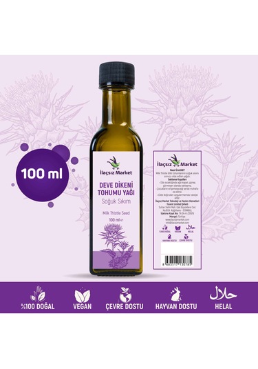 İlaçsız Market Deve Dikeni Yağı 100 ML