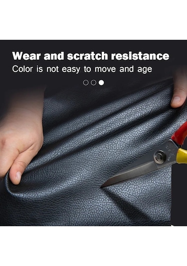 250x137 Cm Deri Onarım Yama Kanepe Kendinden Yapışkanlı Sopa Tamir Deri Pu Dark Red 200x137cm