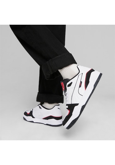Puma Slıpstream Basketbol Mıx Ayakkabı Beyaz - Siyah