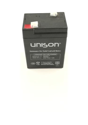 4V 6 Amper Unıson Kuru Akü N11.194
