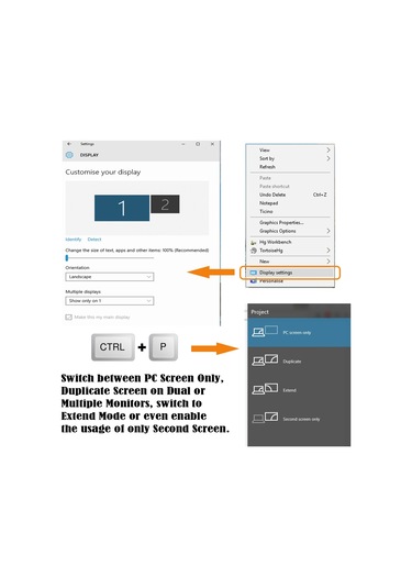 Cbtx Uc-027-y002 Usb-c Tip C - Hd Vga Çift Usb 3.0 Hub Dönüştürücü Hdtv Adaptörü 4k 60hz 1080p Dişi Pd Güç Bağlantı Noktası İle