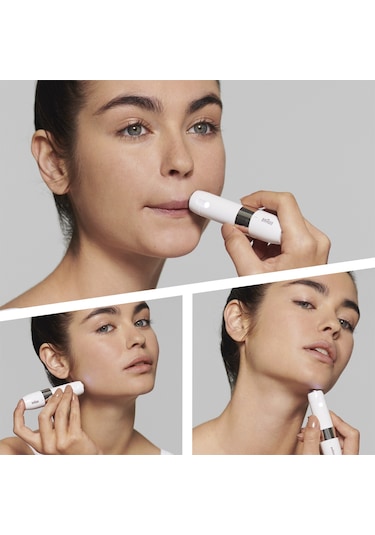 Braun FS1000 Mini Tüy Alma Makinesi + Pil + Temizleme Fırçası