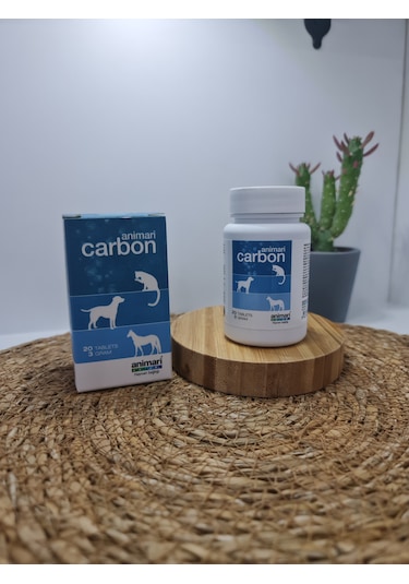 Animari Carbon 20 Tablet Kedi Köpek Toksin Zehirlenmelerine Karşı
