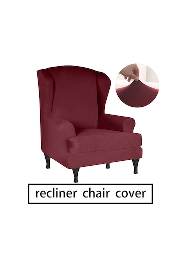 Geeroyoo Spandex Ve Polyesterden Yapılmış Ev Sofalari İçin Esnek, Dayanıklı Koltuk Örtüsü - Çeşitli Renk Seçenekleri Bordo Dahil Gri