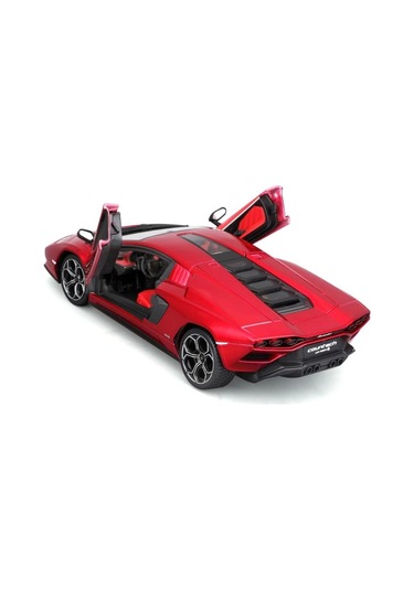 Bburago Lamborghini Countach Lpı 800-4 1/24 Kırmızı Model Araba