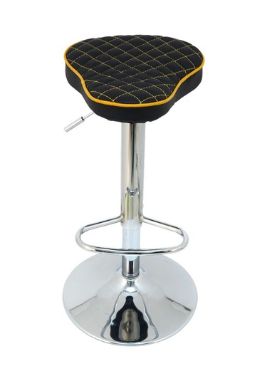 Mobilyakeyfi Boombar Bar Taburesi - Sarı Deri - 9538S0113