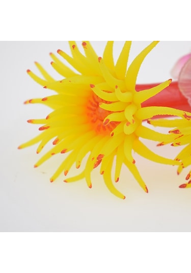 Sones Balık Tankı Akvaryum Simülasyon Peyzaj Deniz Dibi Yumuşakça Mercan Simülasyon Deniz Ağacı Silikon Süsler