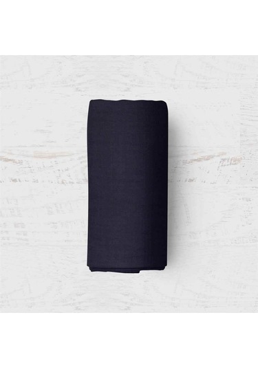 Maki Siyah 160X200 %100 Pamuklu Çift Kişilik Lastikli Çarşaf Takı