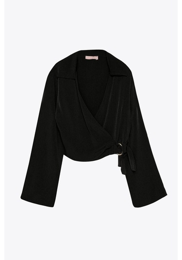 Quzu Quzu Siyah Kadın Bluz Blz00844 Siyah Kadın Bluz Blz00844 Siyah