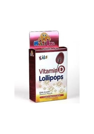 MULTİBALL KİDS VİTAMİN D LOLİPOP