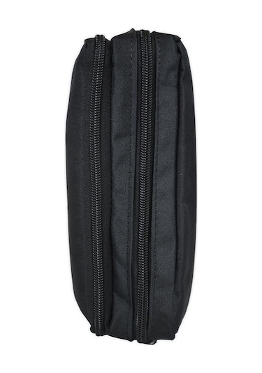 Tebag İki Gözlü Siyah Kalem Çantası Siyah