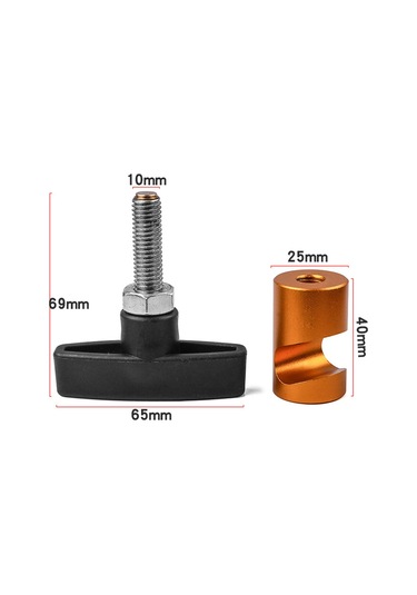 Samdoo Metal Araba Motor Kaputu Destek Çubuğu, Kayma Engeli Bakır Levha, 13mm Sabitleme, Tırnak Korumalı, Rastgele Renk