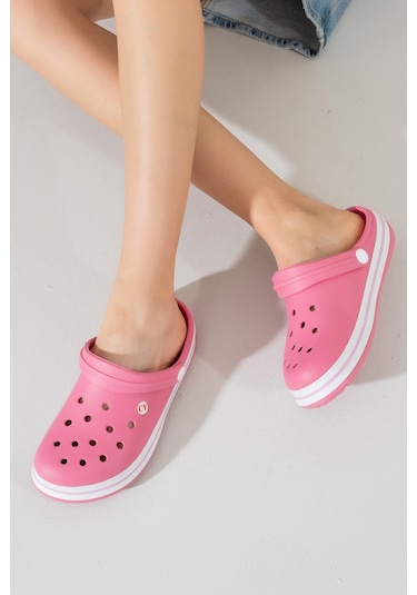 Carlaverde Doktor Hemşire Aşcı Havuz Günlük Comfort Terlik 5001 Fusya Fuşya