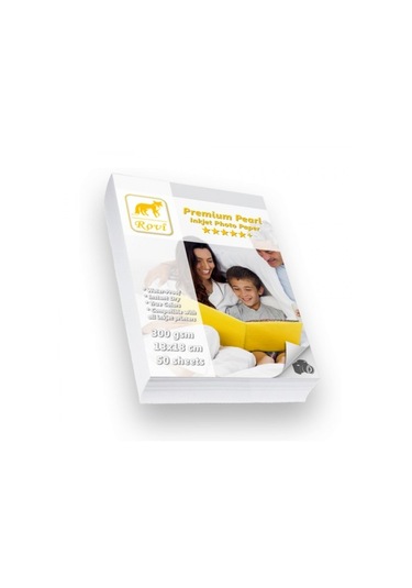 Premium İnci Fotoğraf Kağıdı - 300gsm - 50 Yaprak A3+