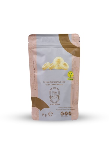Shemsana Fırında Kurutulmuş Muz 15 Gr