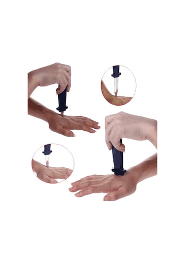 Cadılar Bayramı Halloween Plastik Şaka Bıçağı Malzemesi. Kostüm