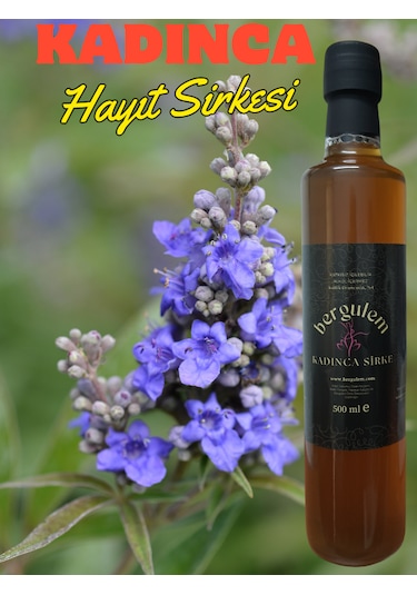 Bergulem Doğal Kadınca Hayıt Sirkesi 500 ML