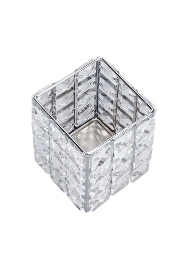 Springsun Gümüş Metal Ve Kristal Dekoratif Saklama Kutusu - Ev Dekorasyonu, Mükemmel Hediye, Küçük Alet Ve Mücevher Saklama Kabı Perliten Yumuşak Paketleme Çok Renkli