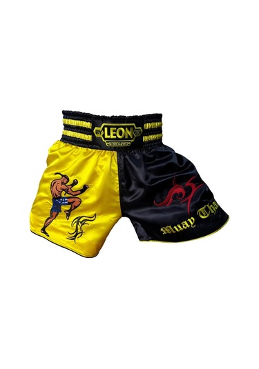 Kogam Leon Warrior Muay Thai Ve Kick Boks Şortu Profesyonel Boks Şortu