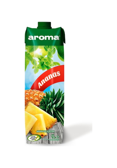 Aroma Ananaslı İçecek 1 Lt X 6 Adet