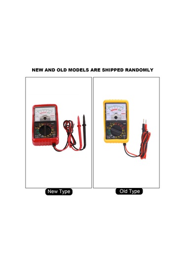 Aubyhe Kt7007 El Tutan Mini Analog Multimetre - Akım, Gerilim Ve Direnc Ölçüm Aracı, Taşınabilir Profesyonel Elektrik Test Aleti