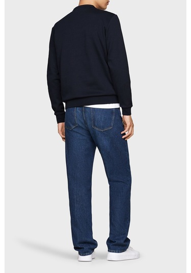 Tommy Hilfiger Erkek Sweat Mw0mw37241 Dw5 Lacivert Lacivert