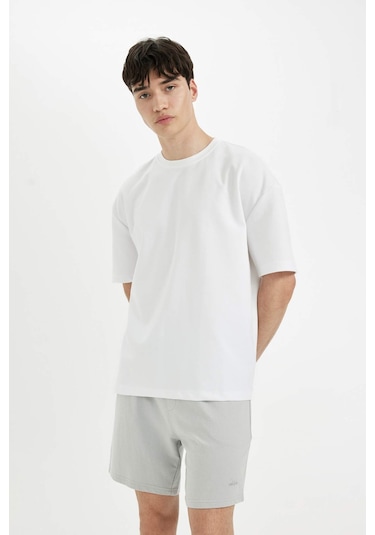 DeFacto Slim Fit Dar Kesim Dar Paça Şort A3893AX24HSGR184