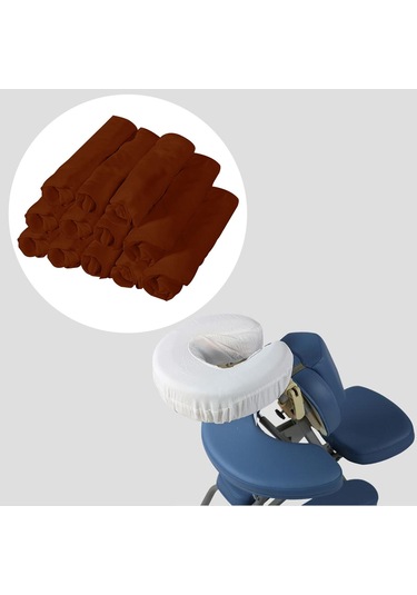 Suntek 12 Adet Yüz Beşiği Masaj Masası Çikolata-rengi