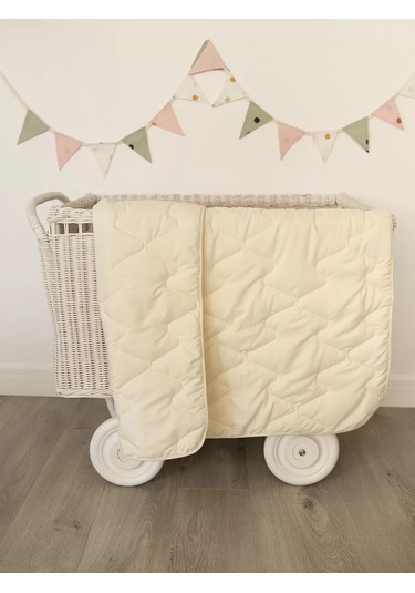 Tessolo Home Yenidoğanlar İçin Deve Yünü Battaniye 105x140 Yatak İç 10711214 Bej