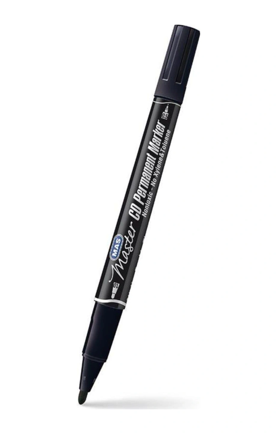 Markör Permanent Kalem Çift Uçlu Siyah 6414