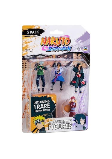 Naruto 5'li Koleksiyon Figür Seti Model 1