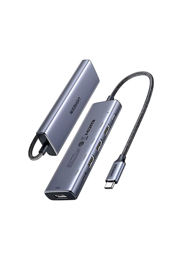 Ugreen 6-in-1 Usb-c 2xusb-a 3.2, 2xusb-c 3.2, Pd, 4k/2k Hdmı, 35999