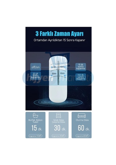 Uvc Dezenfeksiyon Lambası Kumandalı