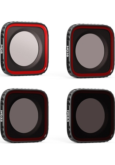 Singree Insta360 Ace Pro Uyumlu Nd8+nd16+nd32+nd64 Su Geçirmez Spor Kamera Filtre Seti Çok Renkli