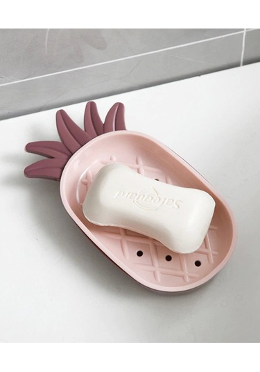 Periboia Ananas Figürlü Süzgeçli Katı Sabunluk Diğer