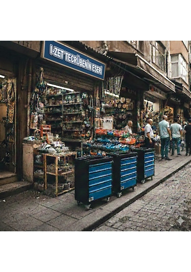 I-zet 5 Çekmeceli Takım Arabası Boş 90cmx60cmx44cm