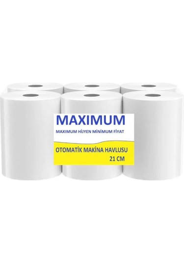 Maximum Otomatik Sensörlü Makine Havlusu 6 Rulo 21 CM 3 KG