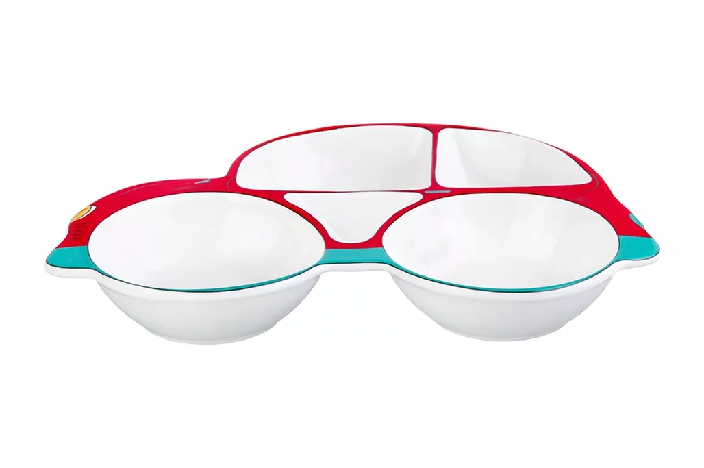 Elan Gallery Tabak - Menaşniye "makine", 5 Bölmeli 11698259 Kırmızı