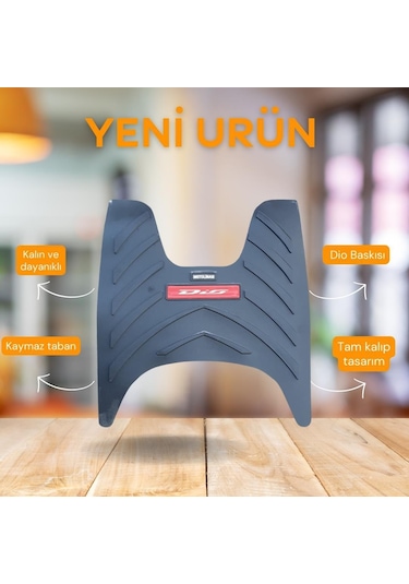 Honda Dio 110cc Paspas Kaymaz Taban Tüm Modeller Uyumlu