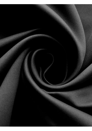 1. Kalite Siyah Blackout Karartma Pilesiz Güneşlik 571 Siyah