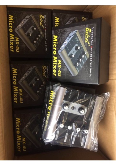 Belcat Mx-4U 4 Kanal Aktif Mikro Mikser Sistemi