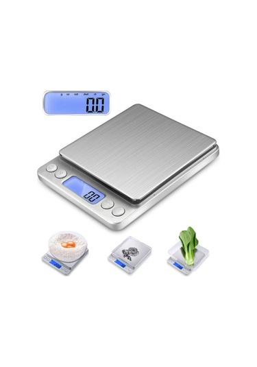 River World Elektronik 3 KG Kapasiteli Dijital Hassas Kantar Mutfa