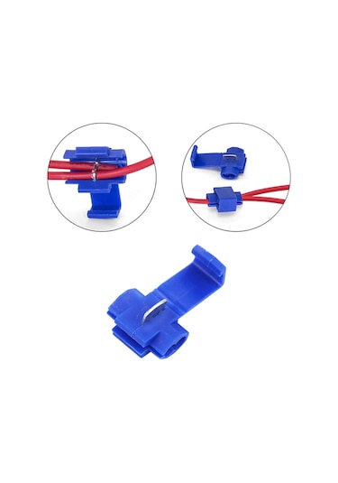 Kilitli Scotch Kablo Birleştirici Kablo Ekleme Bağlantı Aparatı