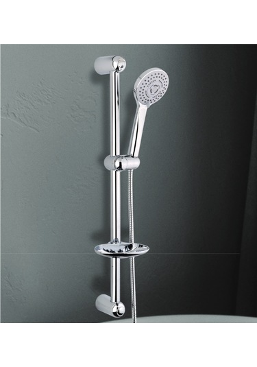 Modamıx Duş Seti Sürgülü Prag Krom