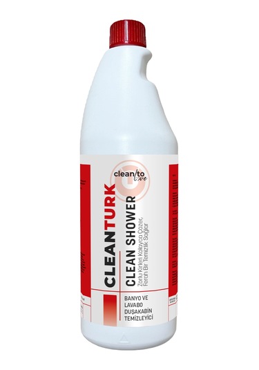 Cleanturk Clean Shower Duşakabin Kireç Çözücü Hoş Kokulu Temizlik 1 Kg Tekli