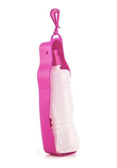 Hazneli Su Matarası 450ml Pembe