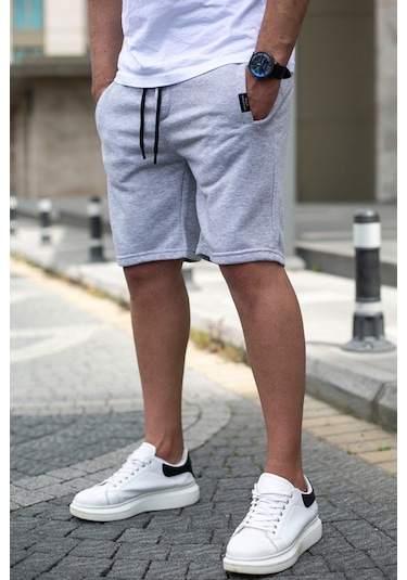 Madmext Madmext Gri Erkek Regular Fit Şort 4842-gri Gri