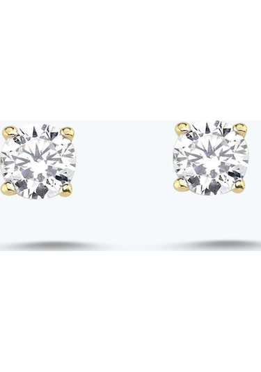 Altınbaş Altın Tektaş Küpe Kpvryınt-05-24627