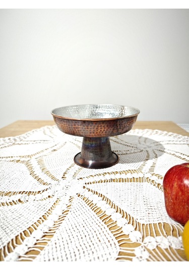 Modabakir Ayaklı Sunumluk, Meyve Sepeti Bakır